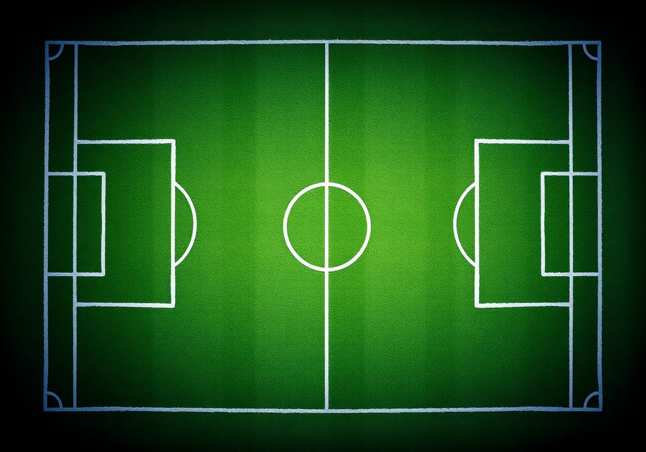 Tactical pitch analysis diagram for World Cup 2026 football predictions and betting strategies